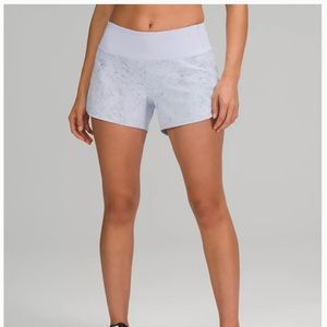 Speed up mid rise shorts